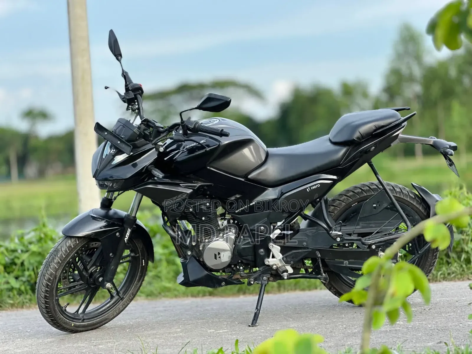Hero Xtreme 125R 2024 Black