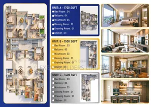 3-bedroom Apartment in EXEM Sky Palace, Barishal Sadar for sale