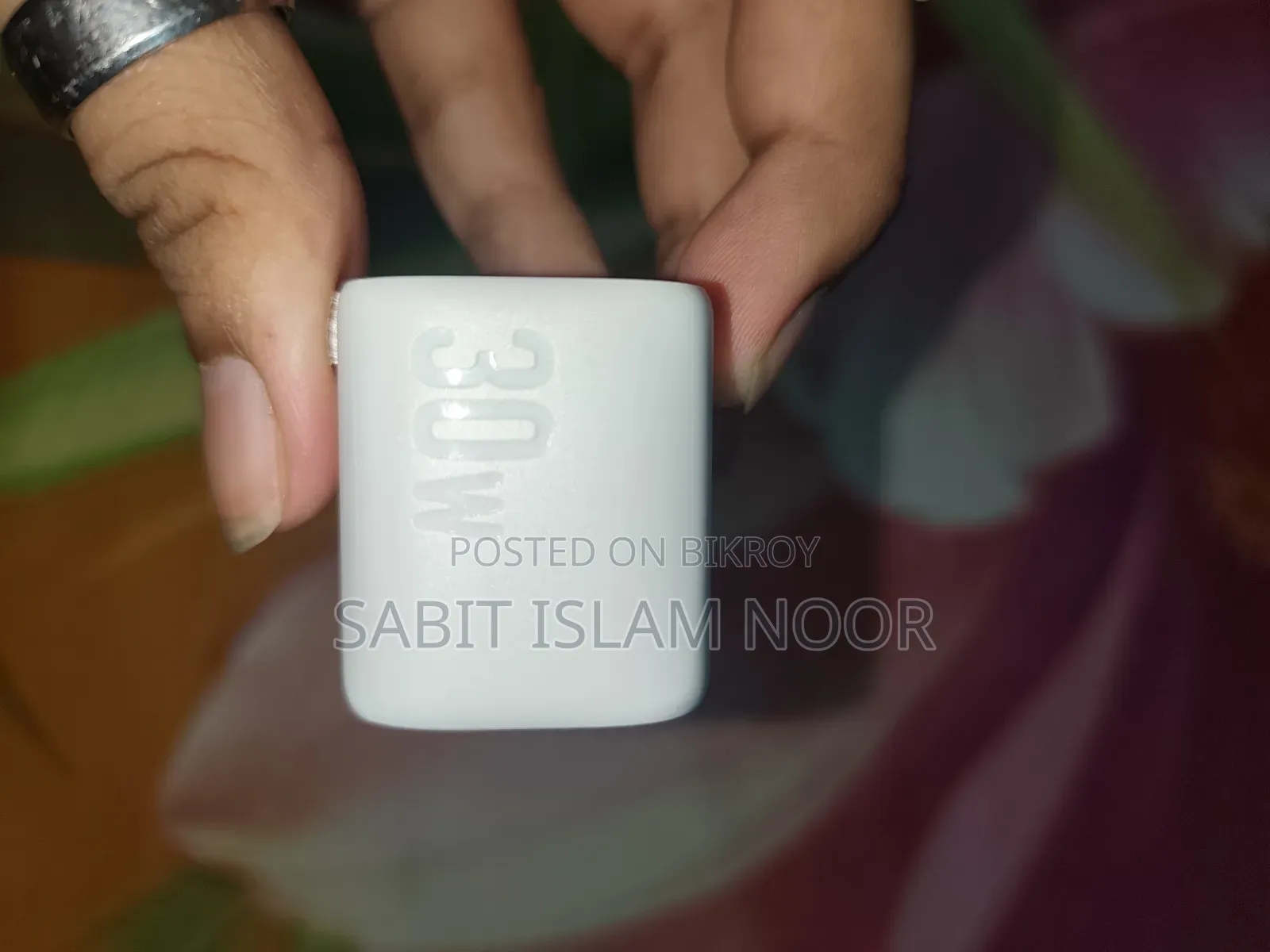 অ্যাঙ্কার ৩০ ওয়াট ইউএসবি-সি ফাস্ট চার্জার (অরিজিনাল)