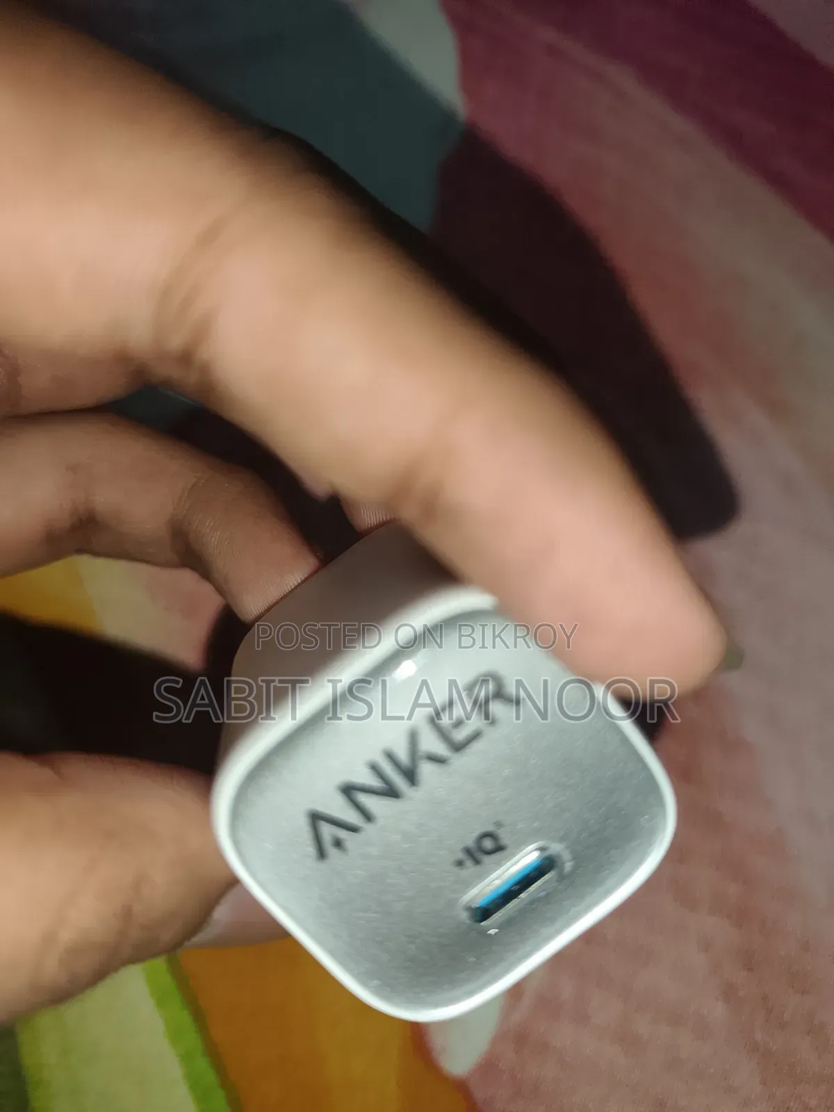 অ্যাঙ্কার ৩০ ওয়াট ইউএসবি-সি ফাস্ট চার্জার (অরিজিনাল)