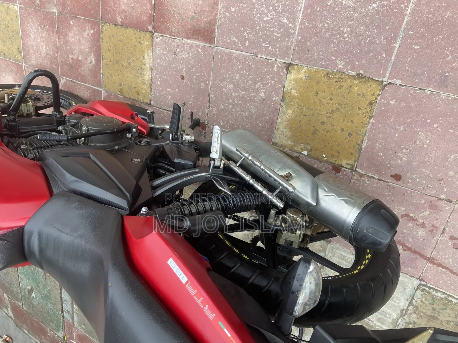 TVS Apache RTR 160 2V 2018 Red