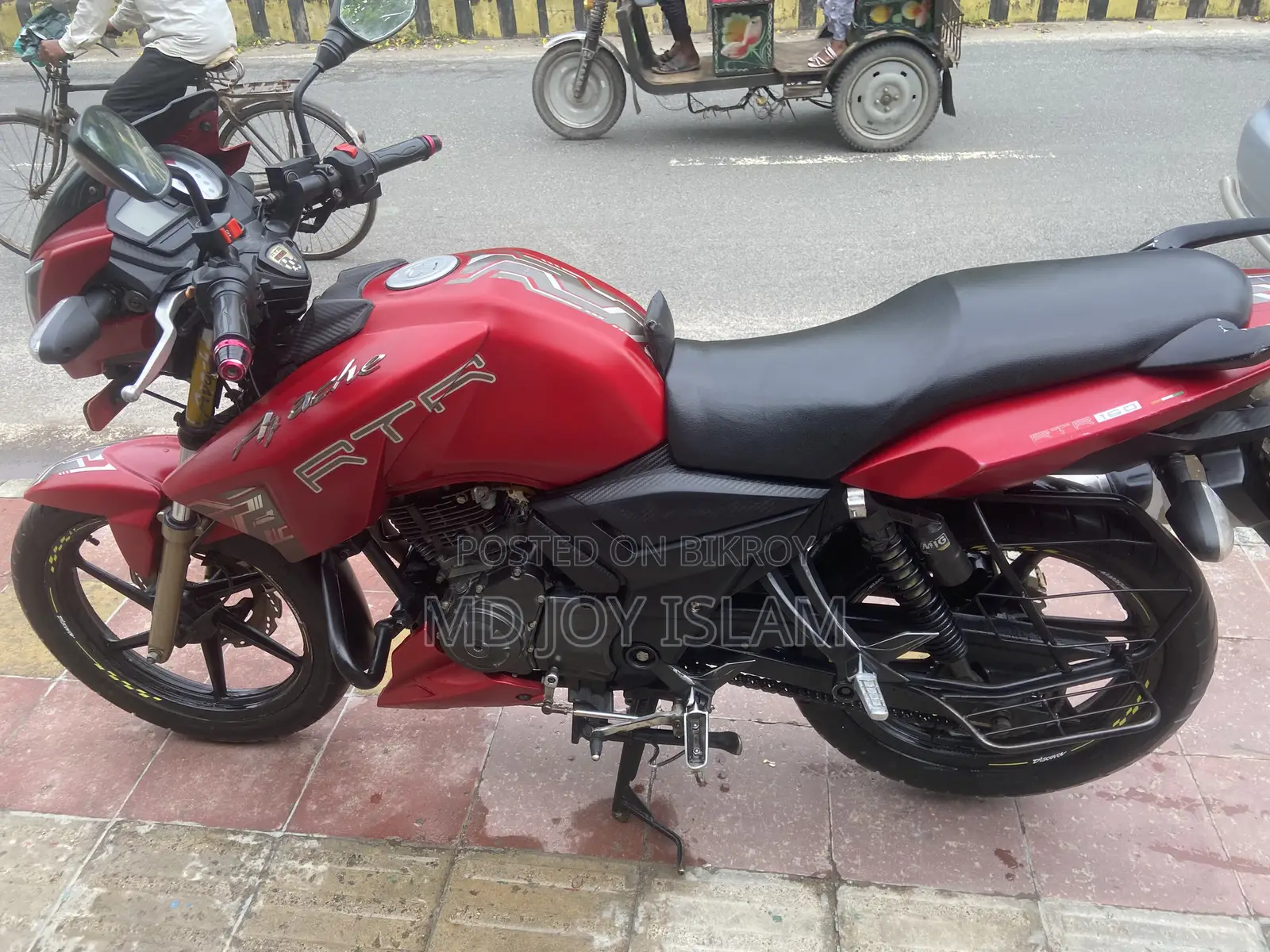 TVS Apache RTR 160 2V 2018 Red