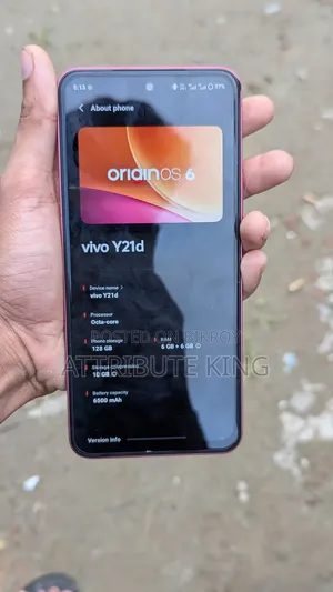 New Vivo Y21d 128 GB Pink