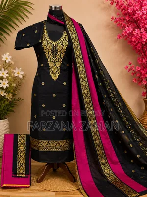 Jamdani Three-Piece Half