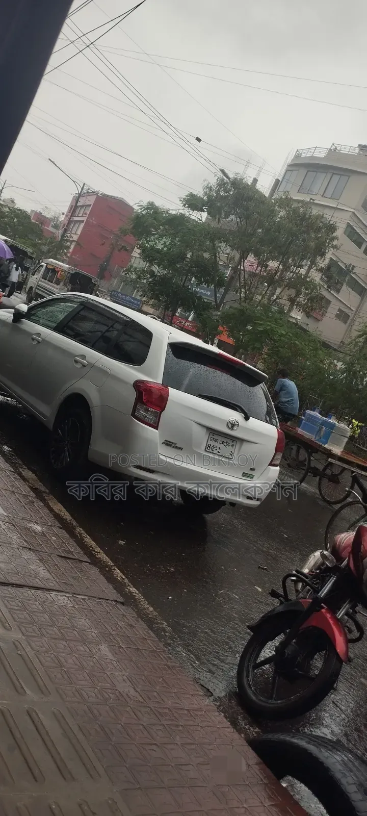 টয়োটা করোলা ফিল্ডার ২০১৪ সাদা