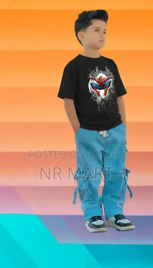 Boys Denim Pant and T-shirt Set
