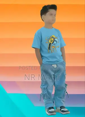 Boys Denim Pant and T-shirt Set