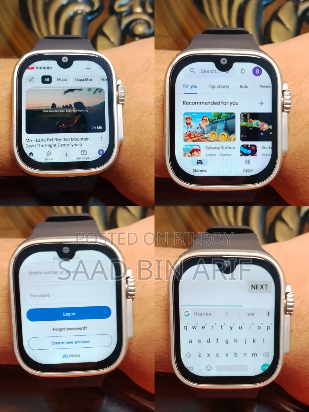 S9 Ultra Android Smart Watch