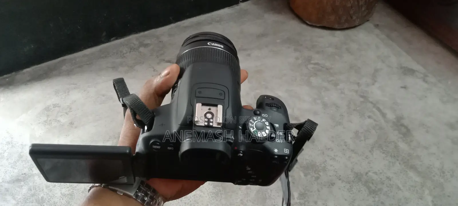 ক্যানন ডিএসএলআর ক্যামেরা ৭০০ডি টাচ ই-স্কিন