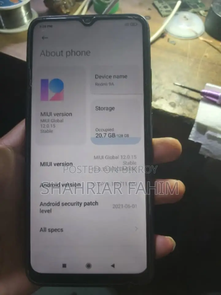 Xiaomi Redmi 9A 128 GB Blue