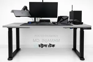 Motorized 4-Leg Dual Motor Height-Adjustable Desk Table