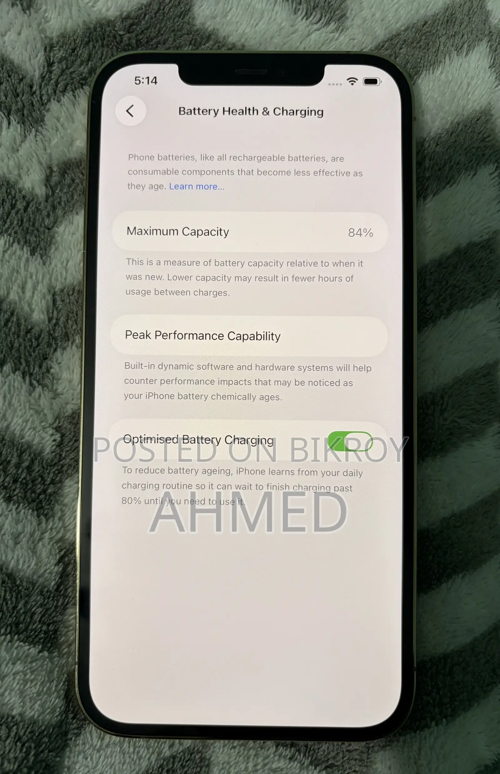 Apple iPhone 12 Pro Max 256 GB Gold