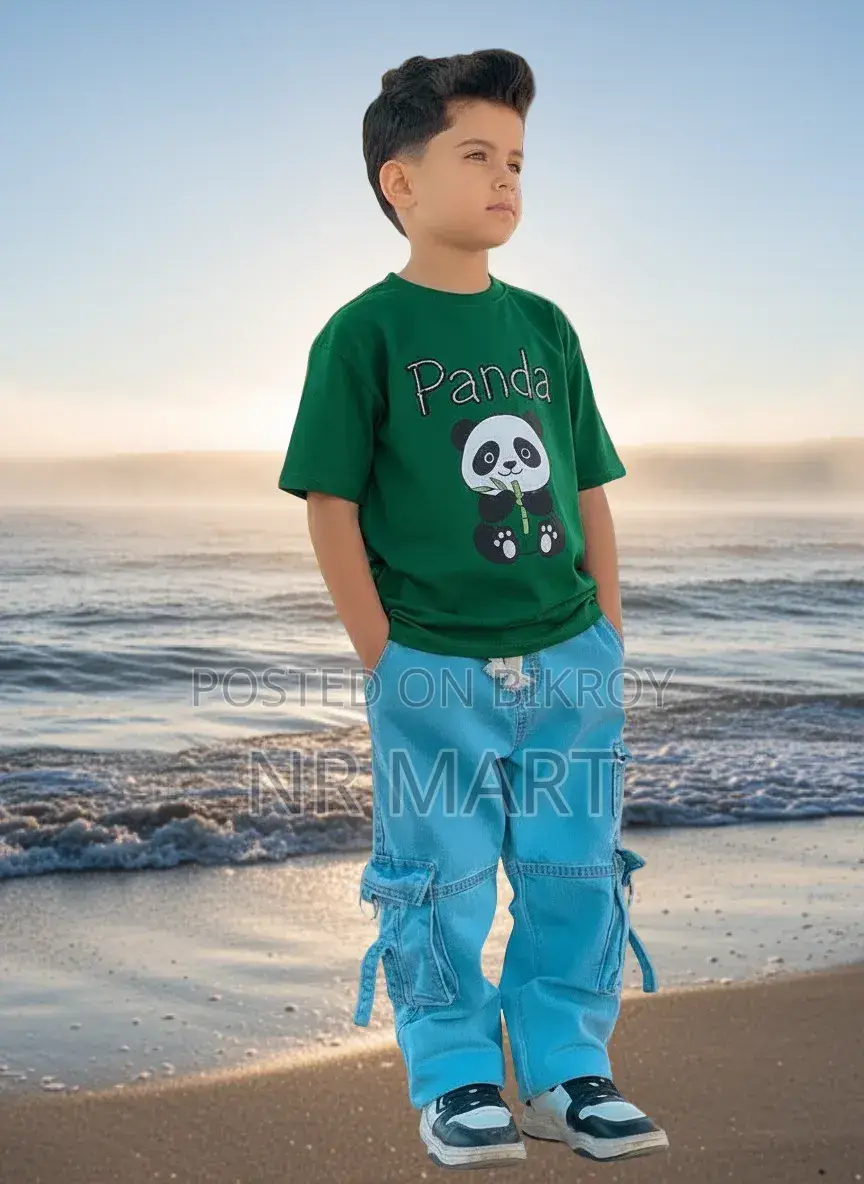 Stylish Boys Denim Combo Set