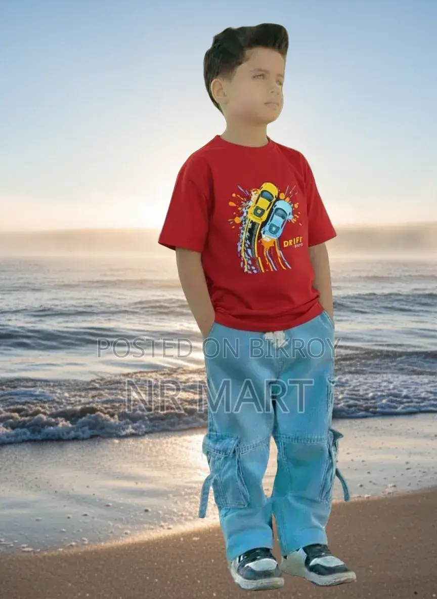 Stylish Boys Denim Combo Set