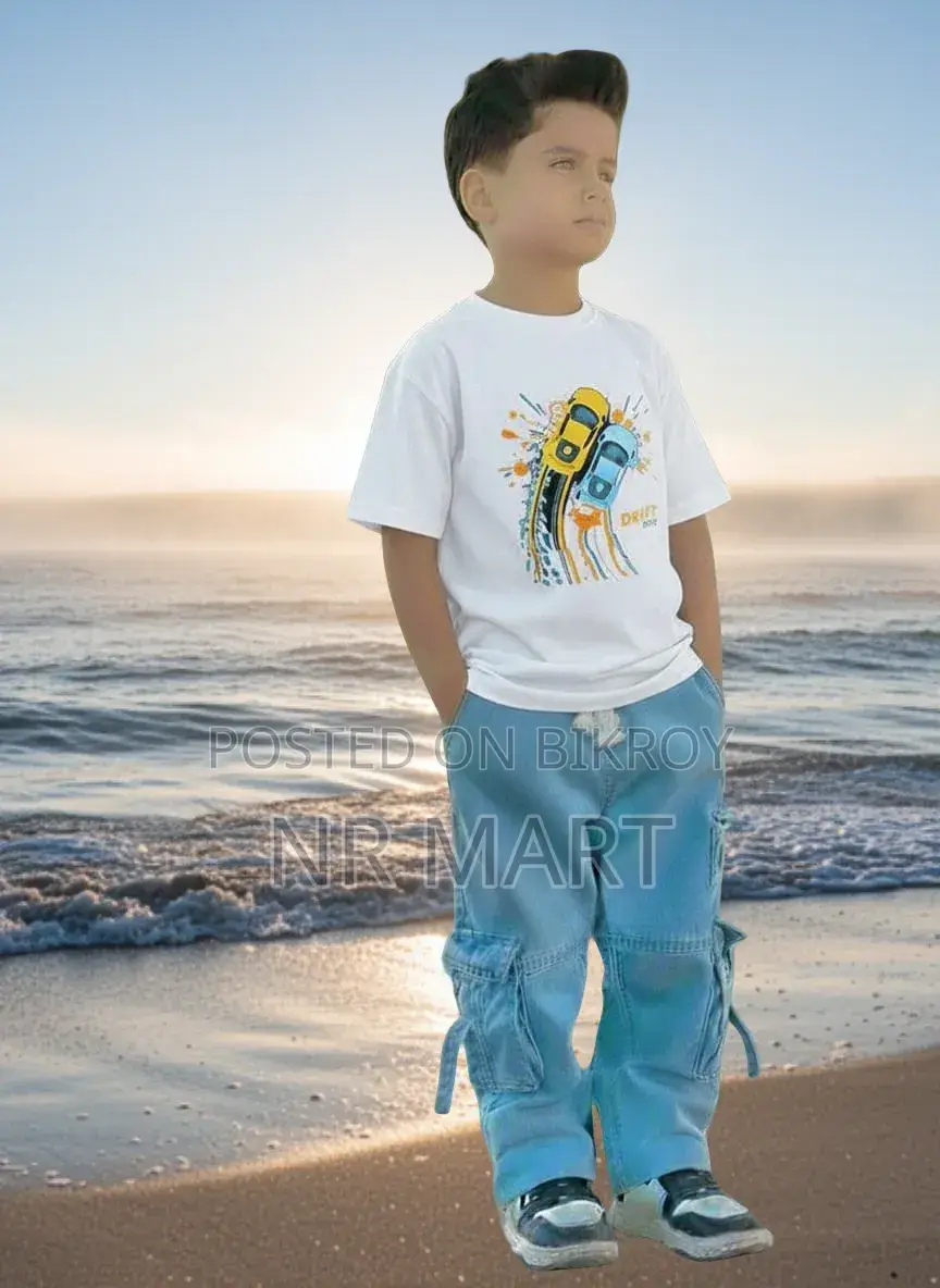 Stylish Boys Denim Combo Set