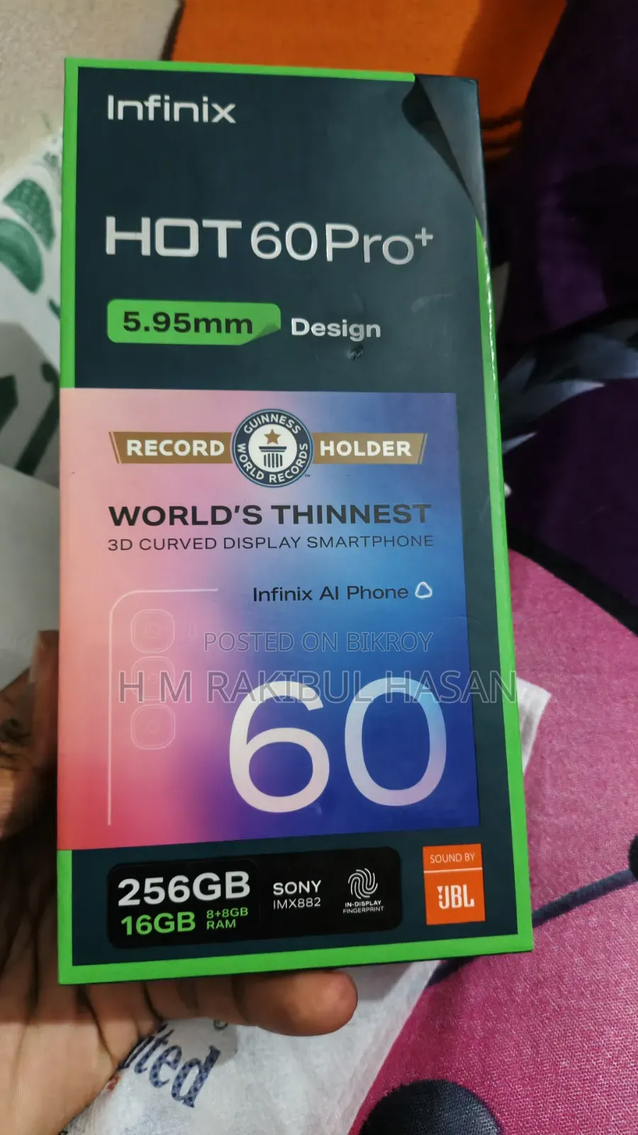 Infinix Hot 60 Pro+ 256 GB Silver