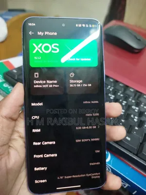 Infinix Hot 60 Pro+ 256 GB Silver