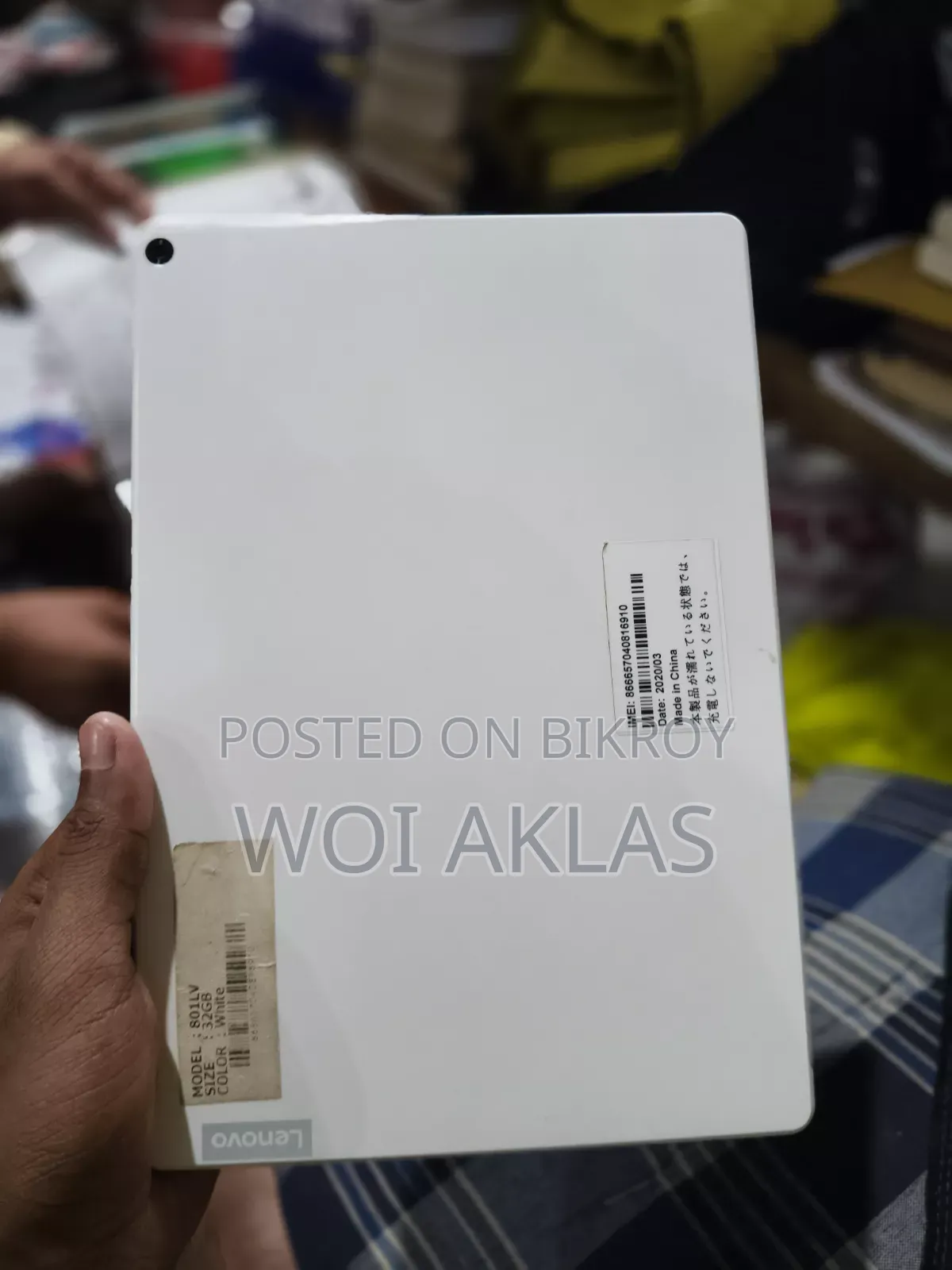 Lenovo Tab M10 32 GB White