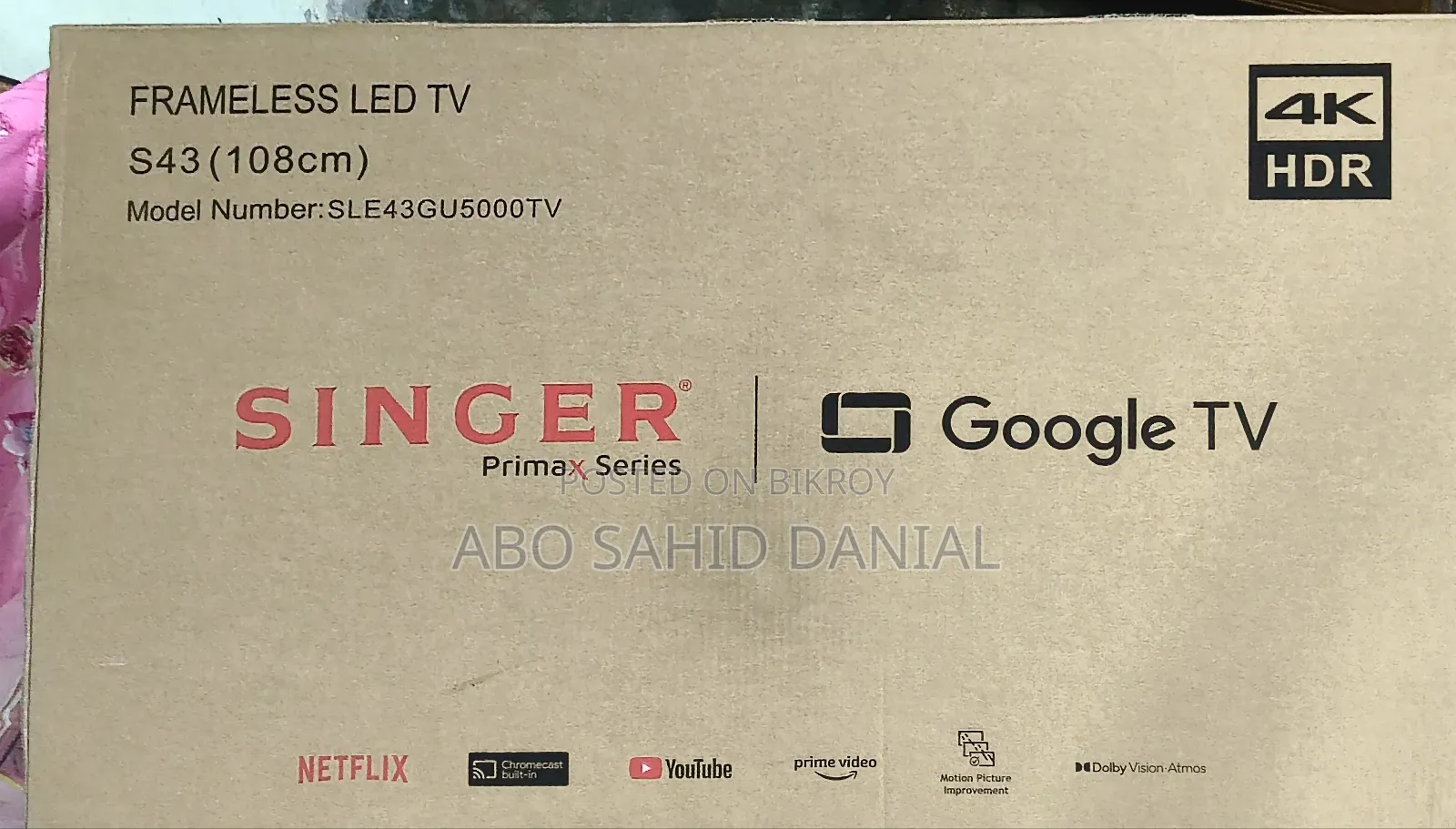 Singer 43' TV