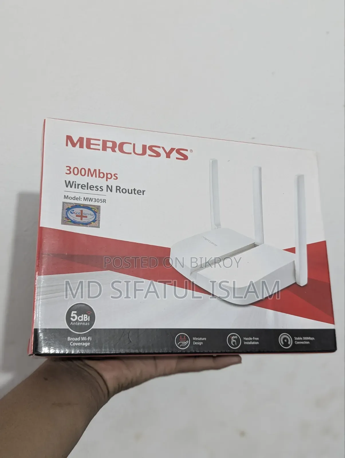 MERCUSYS MW305R 300Mbps WiFi Router | Used | Full Box | Best Condition
