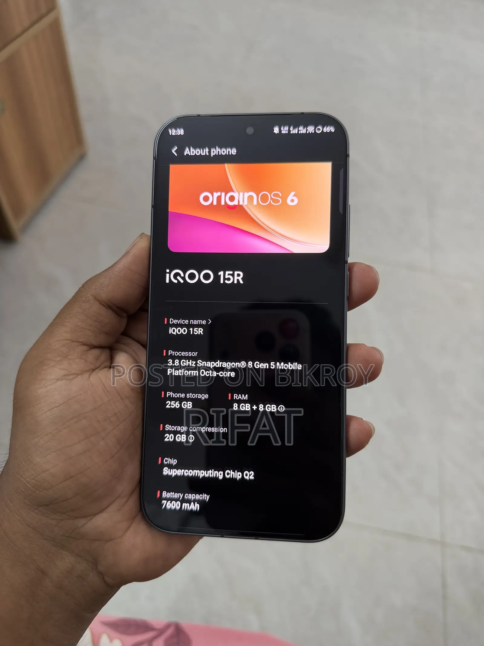iQOO 15 256 GB Black