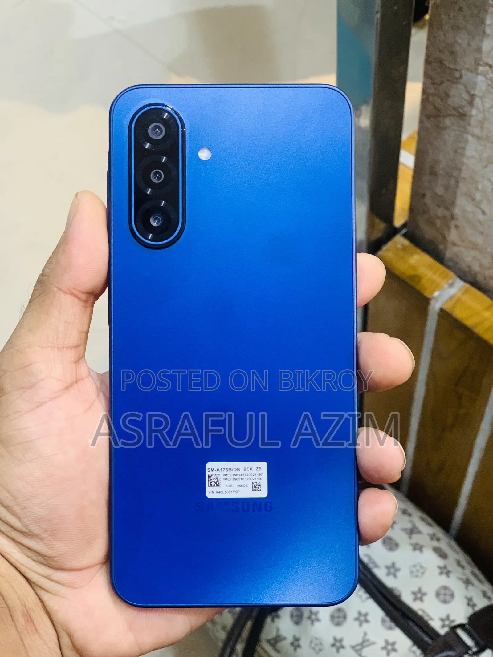 New Samsung Galaxy A17 5G 256 GB Blue