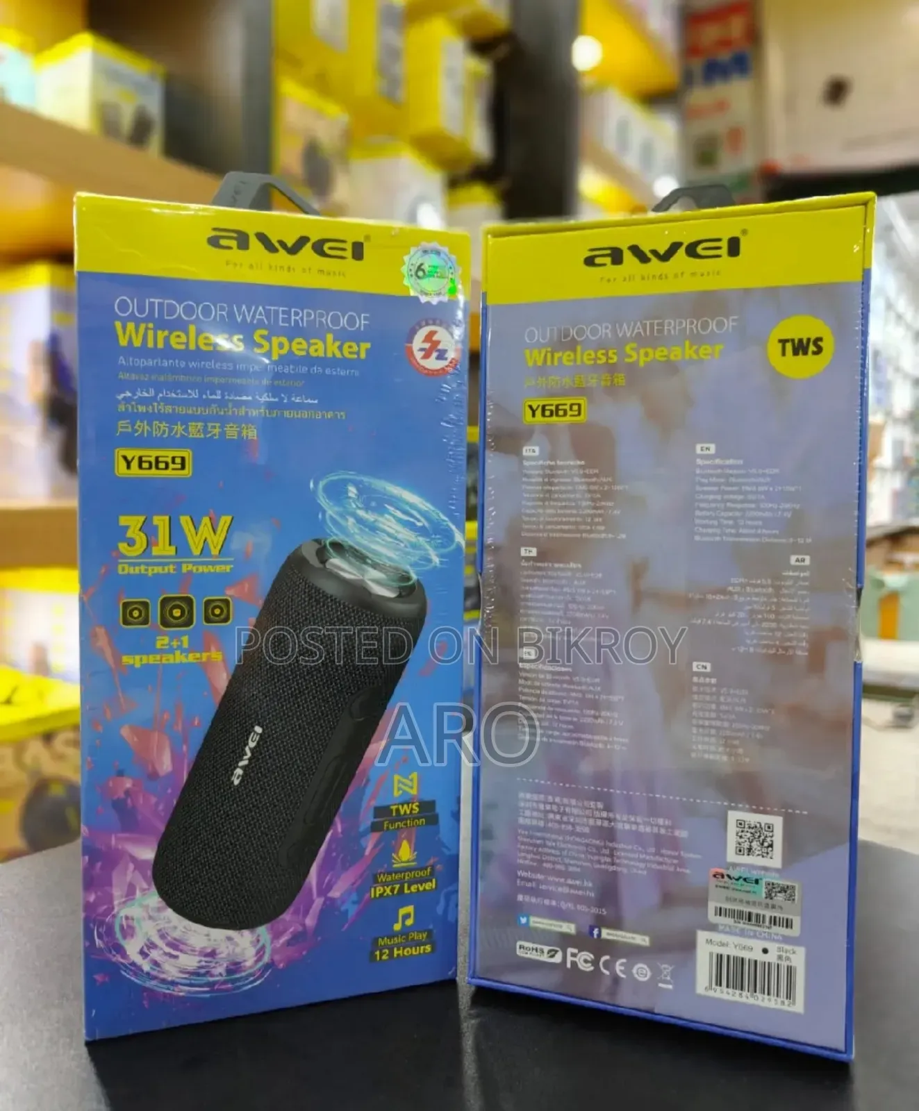 Awei Speaker Y669 Speaker