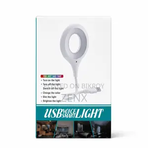 USB Smart Voice Control LED Light | Voice Activated Reading Lamp