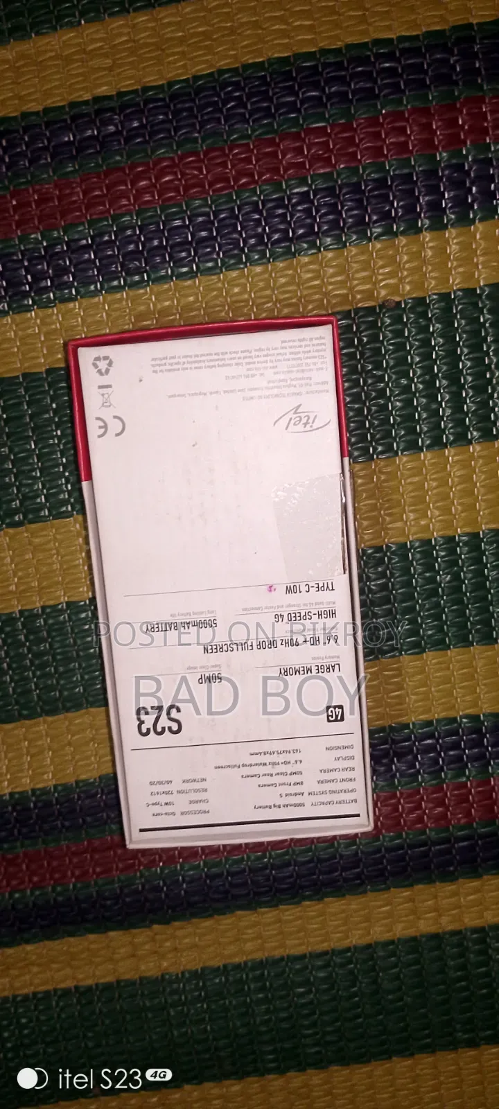 Itel S23 128 GB Blue