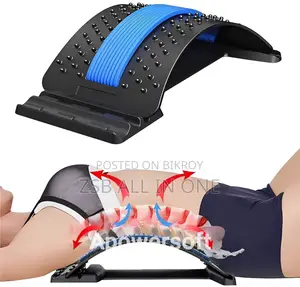 Magic Back Support Stretcher Spine Posture Corrector Massager Lumbar