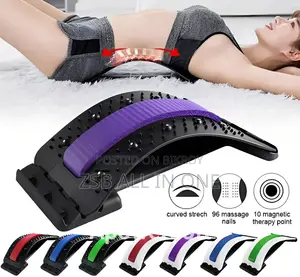 Magic Back Support Stretcher Spine Posture Corrector Massager Lumbar