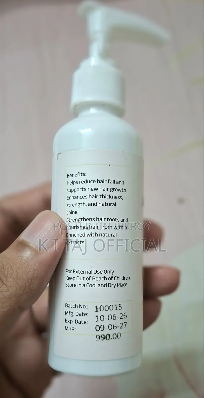 Amla Therapy Hairfall Shampoo- Rootley