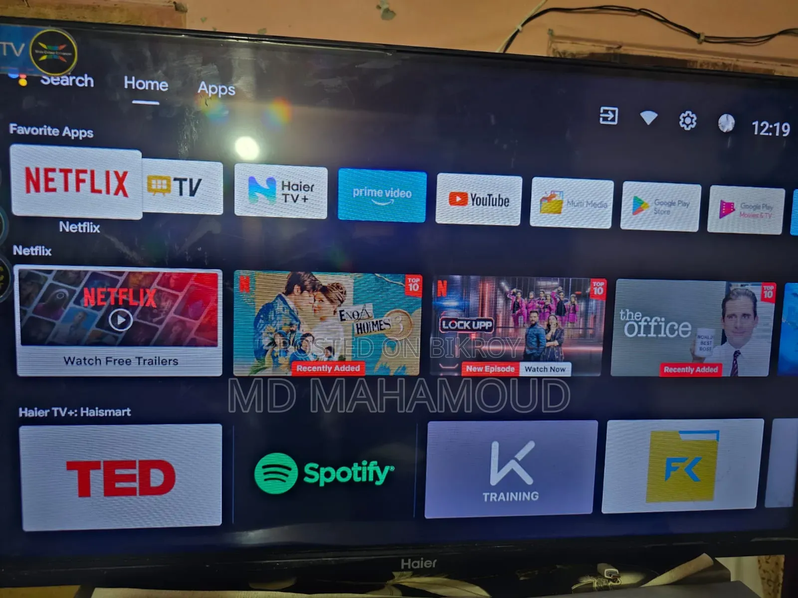 32" Haier Android Voice Control TV