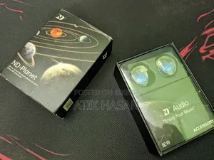 ND Planet 12mm Beryllium Plated Dynamic Driver Hi-Fi IEMs