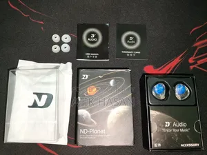 ND Planet 12mm Beryllium Plated Dynamic Driver Hi-Fi IEMs
