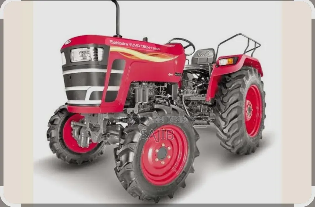Old Tractor Running Vehicle