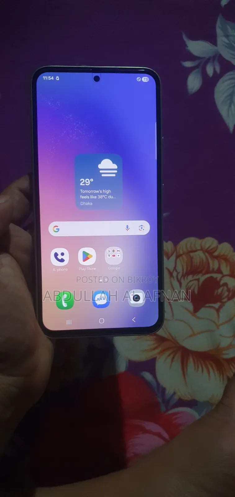 Samsung Galaxy A54 5G 128 GB Yellow
