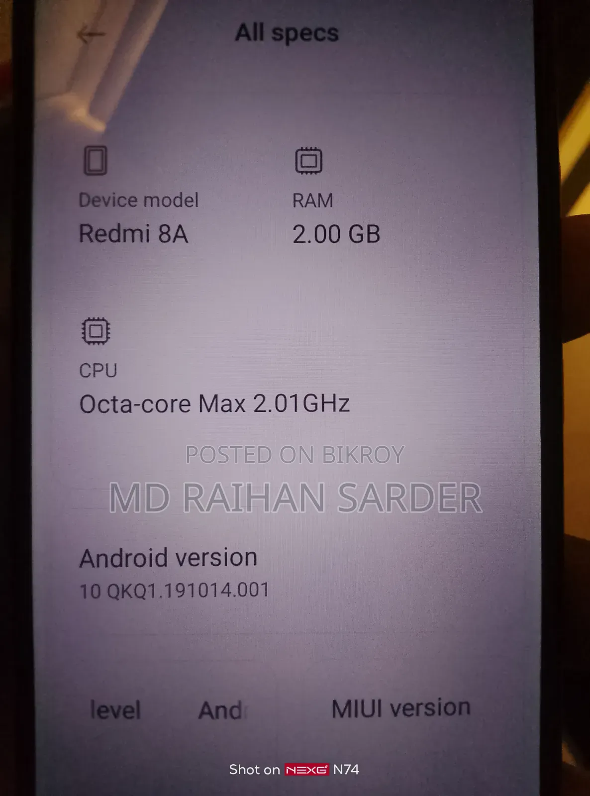 Xiaomi Redmi 8A 32 GB Red