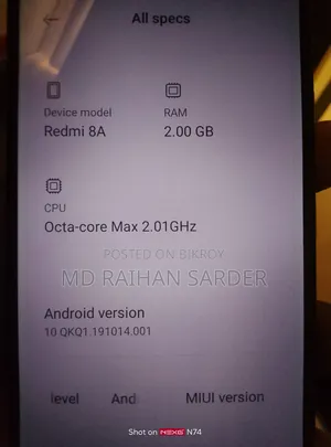 Xiaomi Redmi 8A 32 GB Red