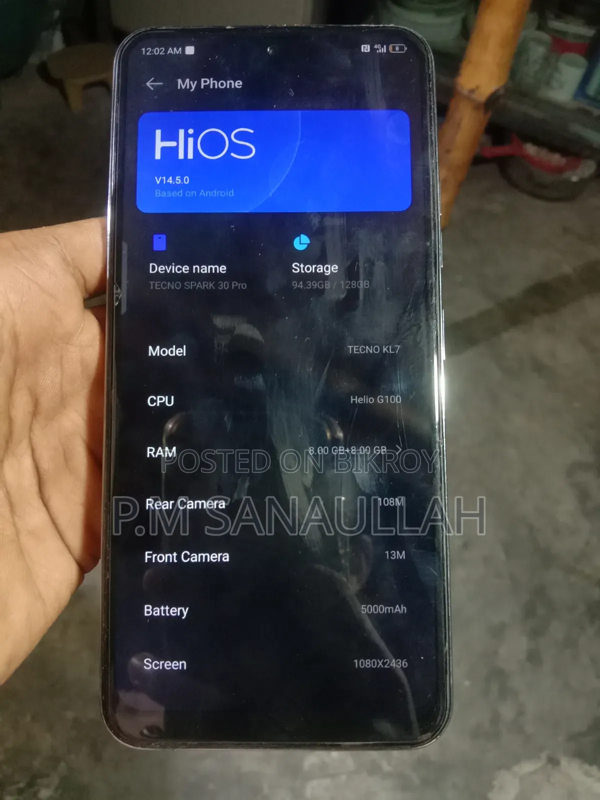 Tecno Spark 30 Pro 256 GB Red