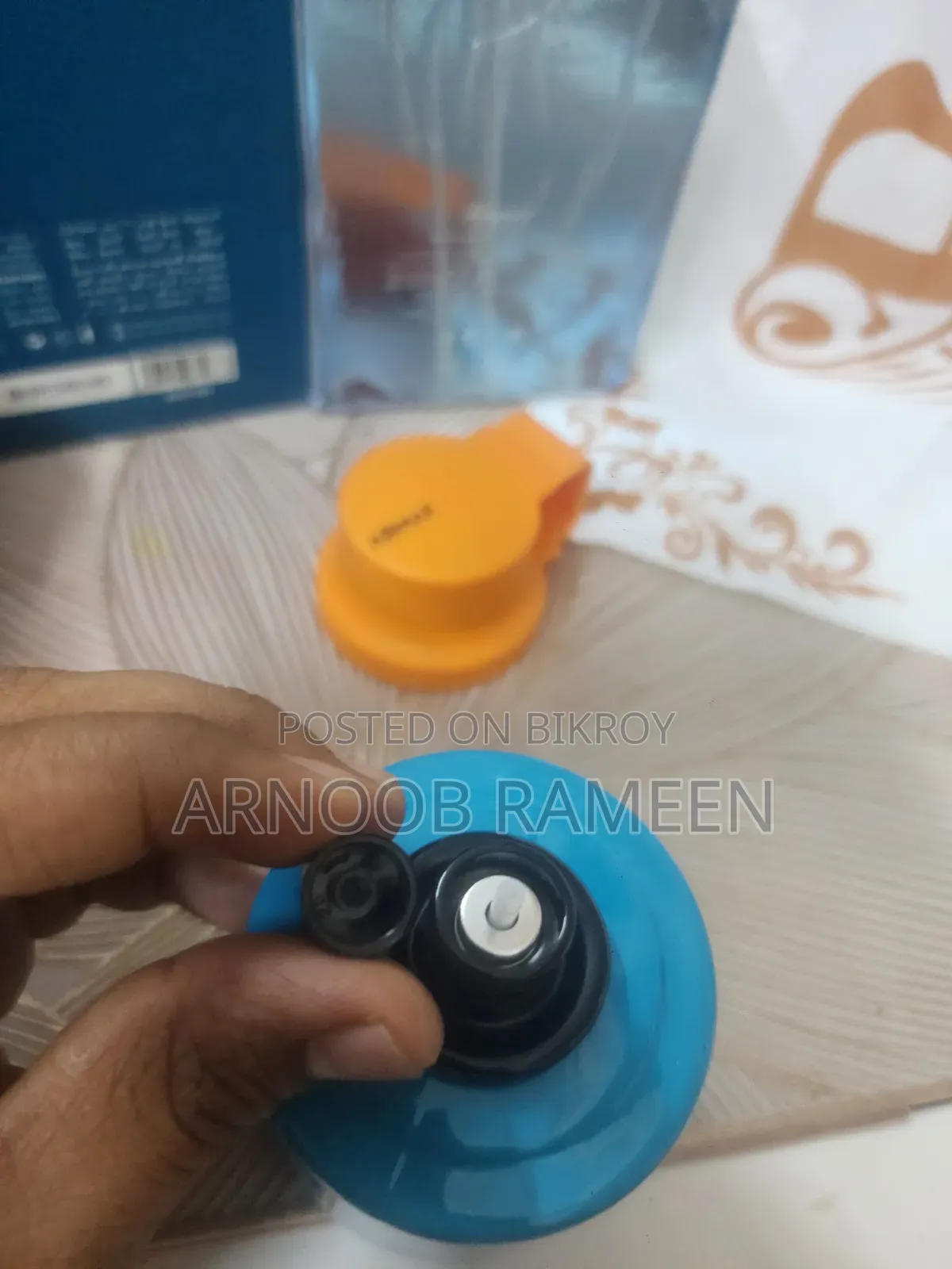 Odyssey Mandarin Sky Armaf With Box Ju*ice Is Shown