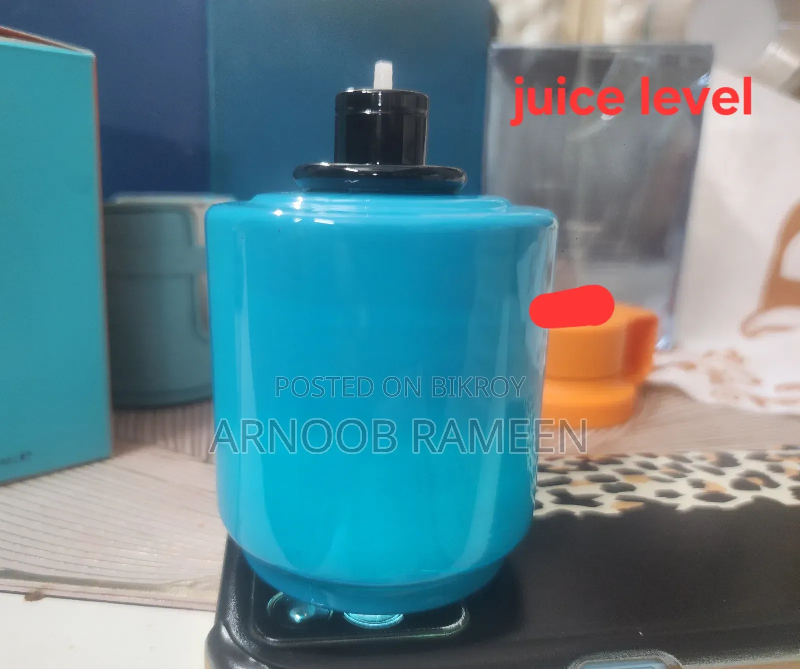 Odyssey Mandarin Sky Armaf With Box Ju*ice Is Shown
