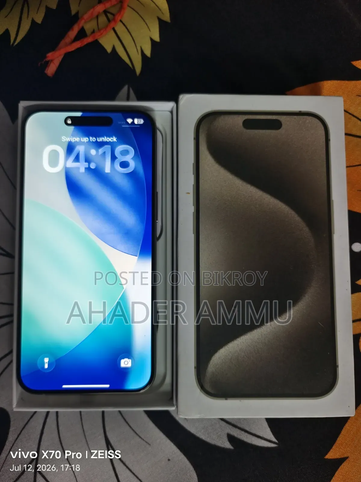 Apple iPhone 15 Pro Max 256 GB Silver
