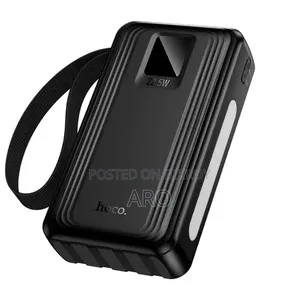 Hoco J173 Jingyao 22.5W + PD20W 20000mAh Power Bank With 4 Built-In Cables