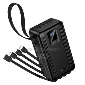 Hoco J173A 22.5W 30000mAh Power Bank With Four Cables – One Power