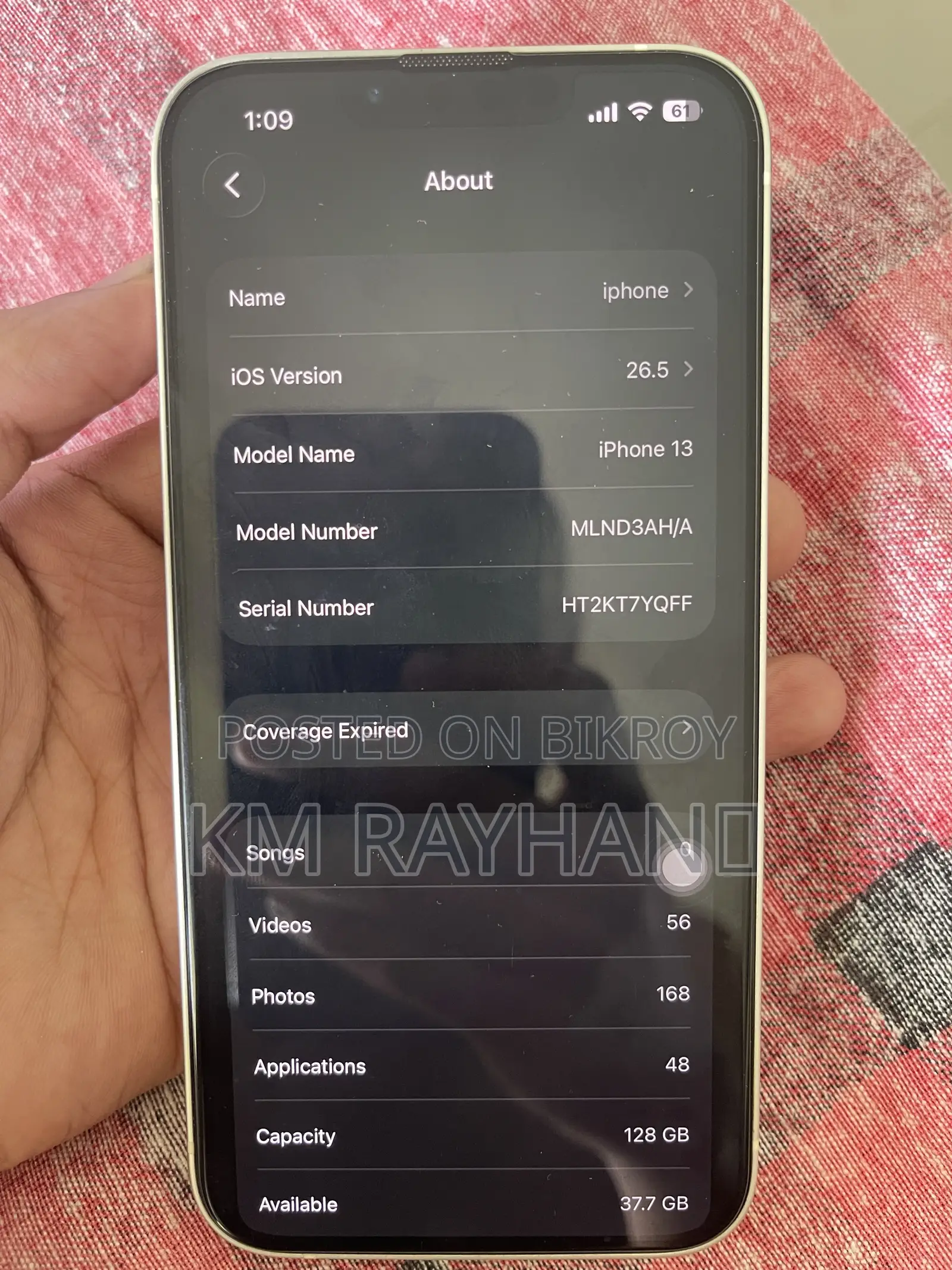 Apple iPhone 13 128 GB White