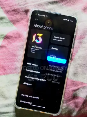 Xiaomi Redmi Note 9 128 GB Yellow