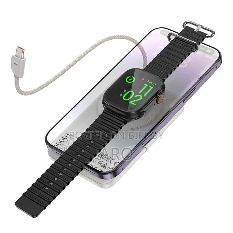 Hoco Q43 Clever 10000mAh Wireless Power Bank – MagSafe, Apple
