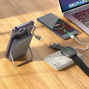 Hoco Q43 Clever 10000mAh Wireless Power Bank – MagSafe, Apple