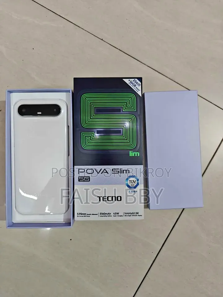 New Tecno Pova 128 GB White